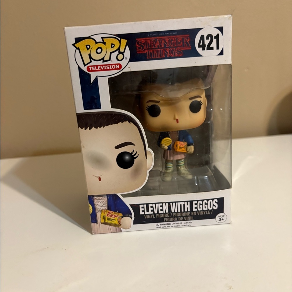 Funko Pop Stranger Things Eleven with Eggos Figure